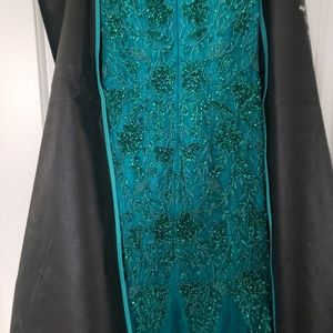 Sherri Hill Green Prom Dress size 00